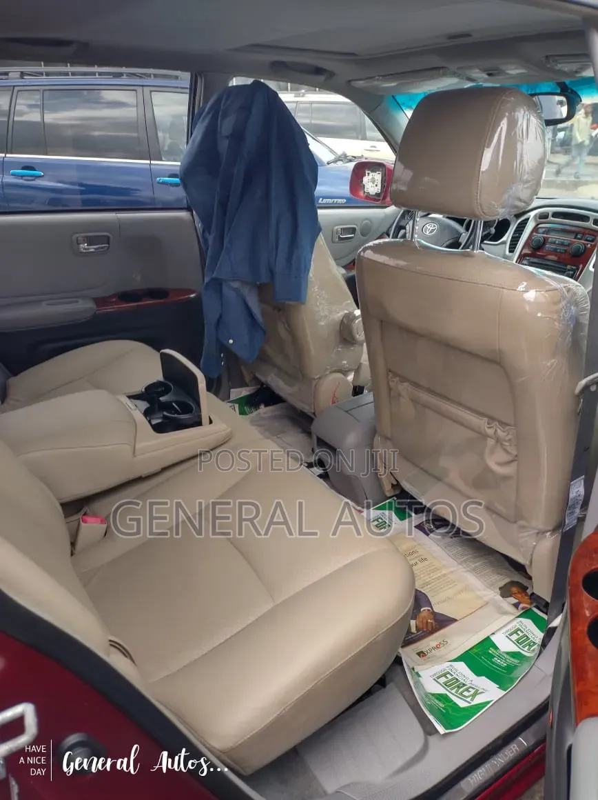 Toyota Highlander 2006 Maroon
