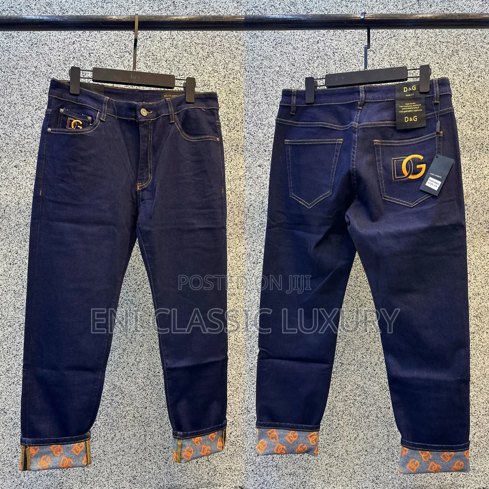 High Demand Luxury Men's Jeans Gucci Best Quality Well Branded Package