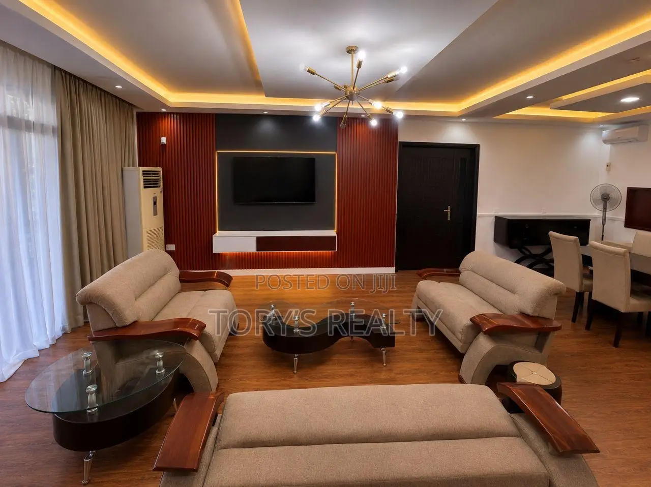 Furnished 4bdrm Apartment in 1004 for rent