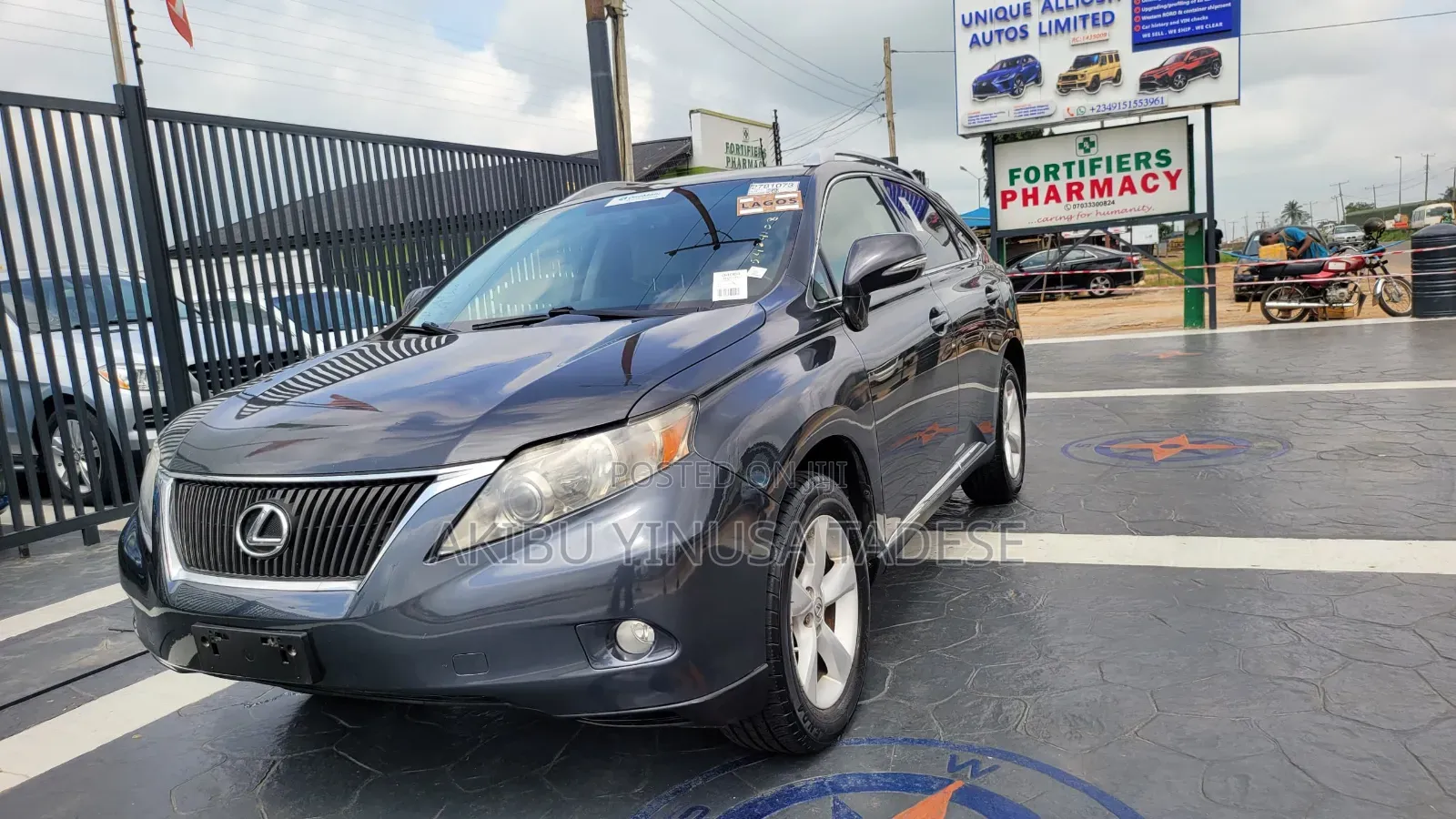 Lexus RX 350 2010 Gray