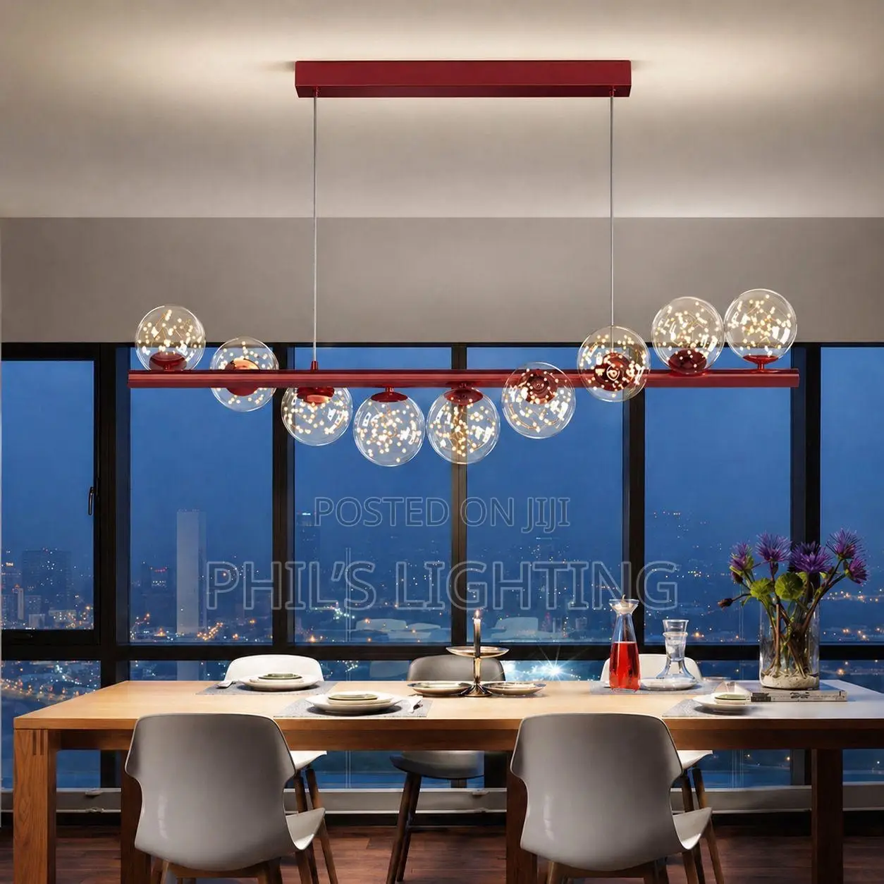 Modern Led Long Ceiling Chandelier