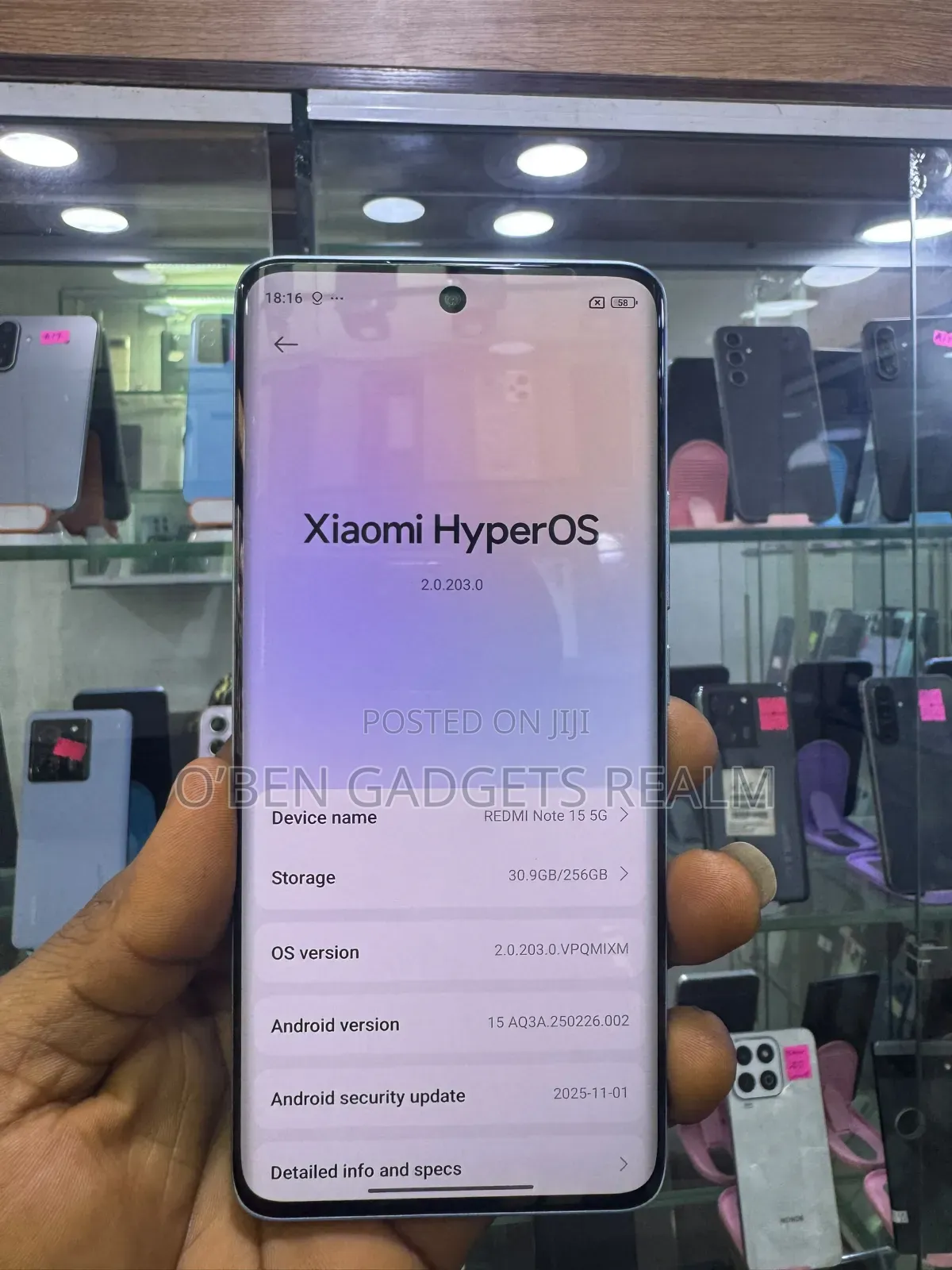 Xiaomi Redmi Note 15 256 GB Blue