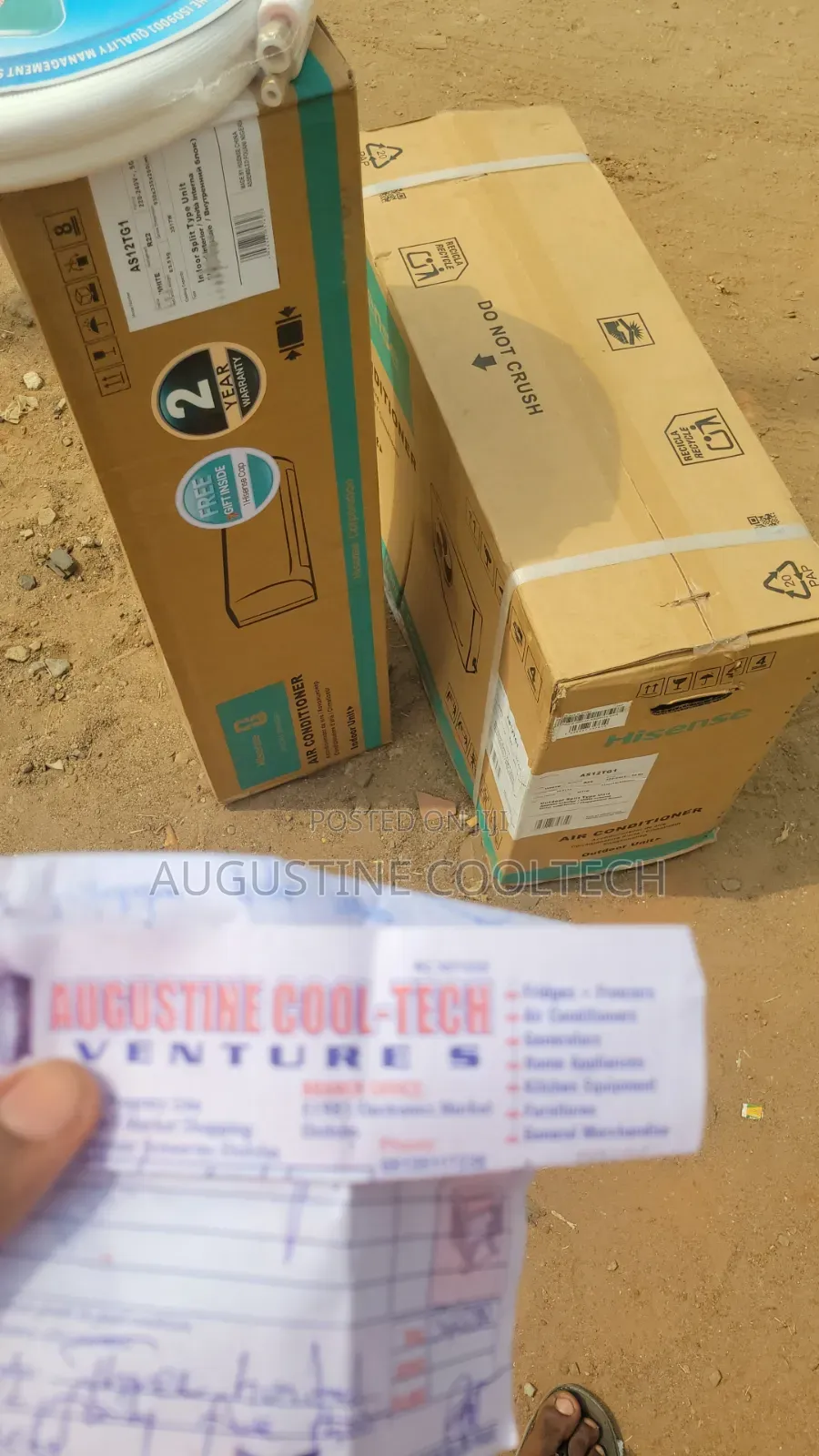 Brand New Hisense Inverter 1hp and 1.5hp Available