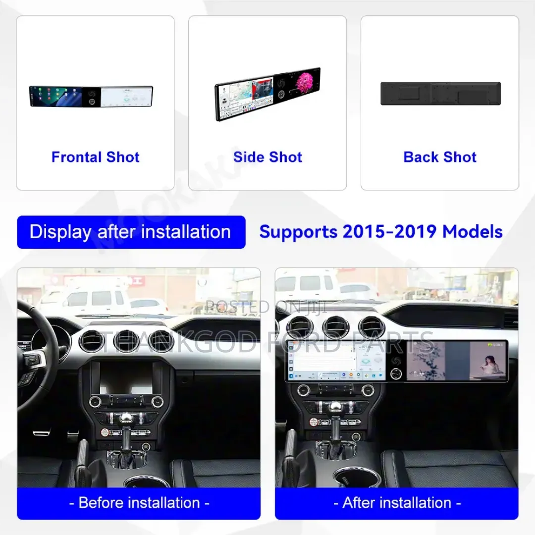 Screen Ford Mustang 2015-2016-2017-2018-2019-2020-2021-2022