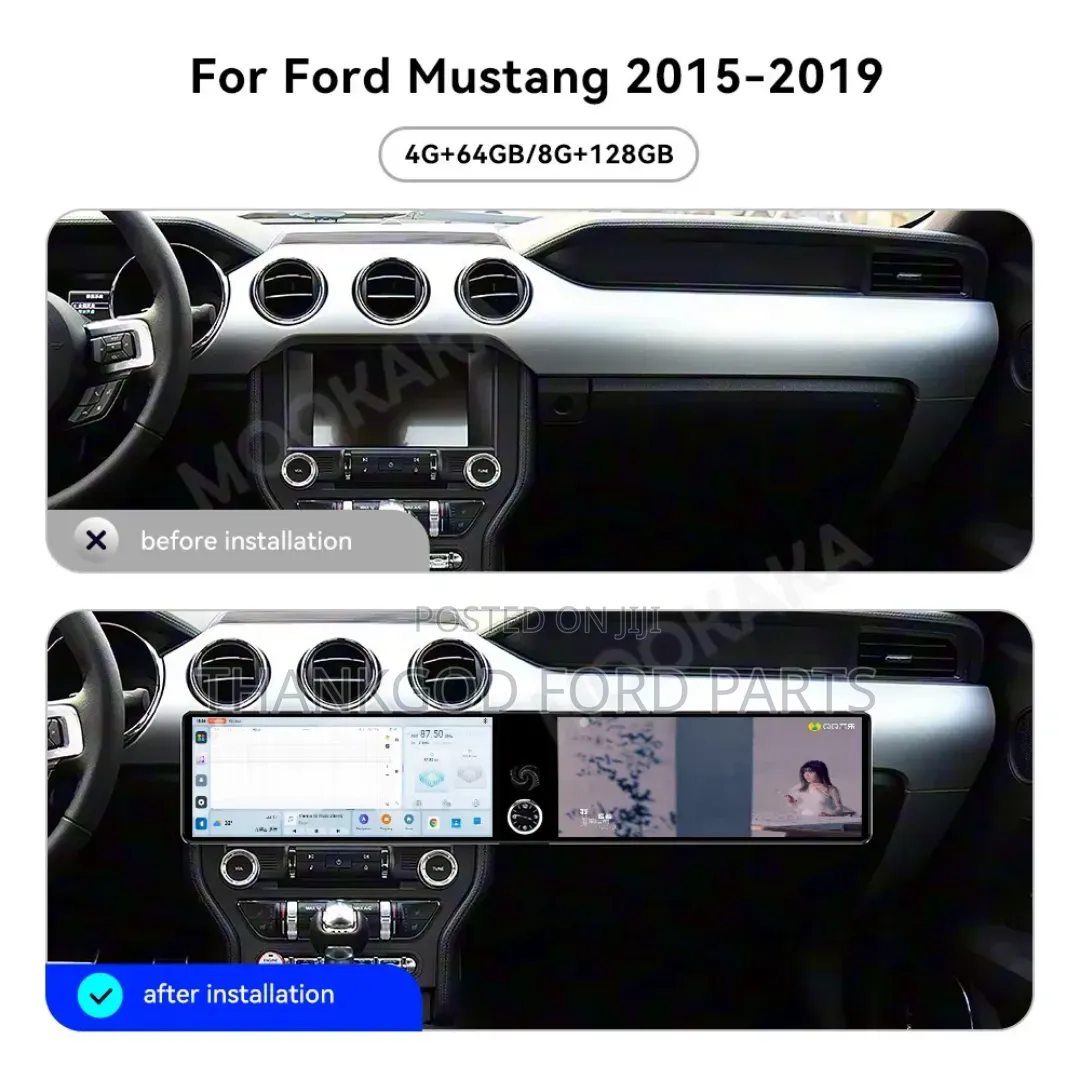 Screen Ford Mustang 2015-2016-2017-2018-2019-2020-2021-2022