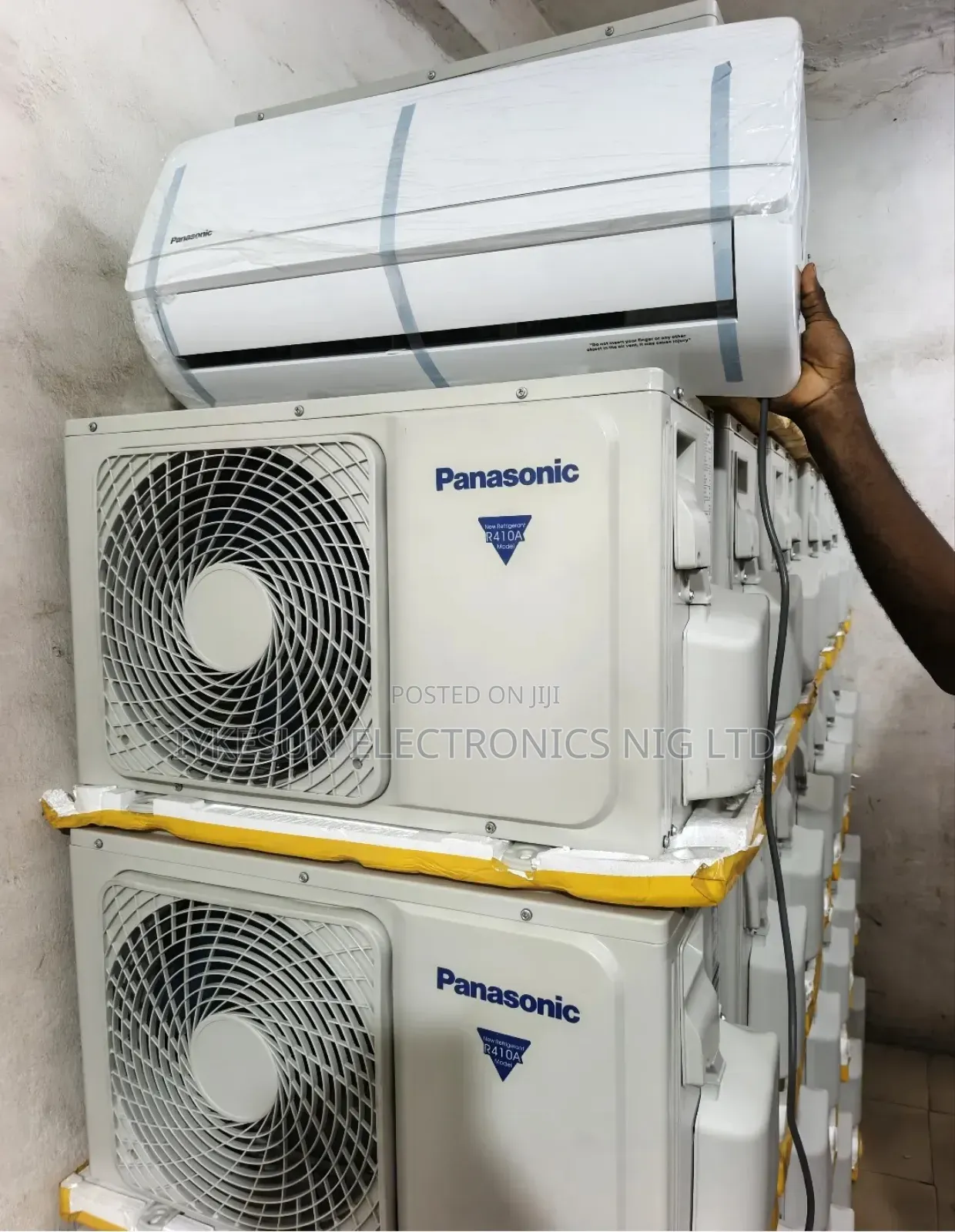 New Panasonic (1 HP R410a) Air Conditioner Split Unit (100%Copper Coil