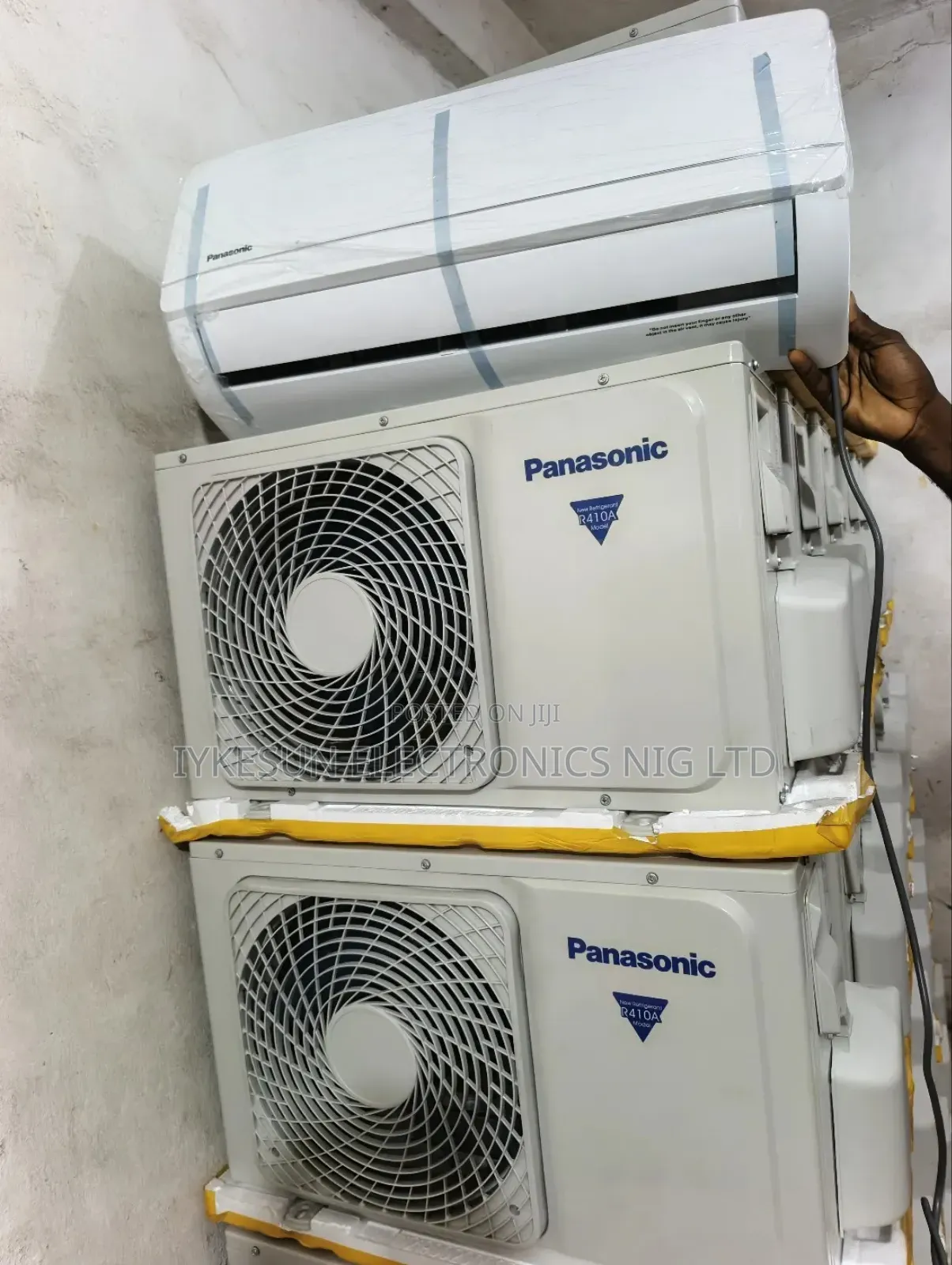 New Panasonic (1 HP R410a) Air Conditioner Split Unit (100%Copper Coil