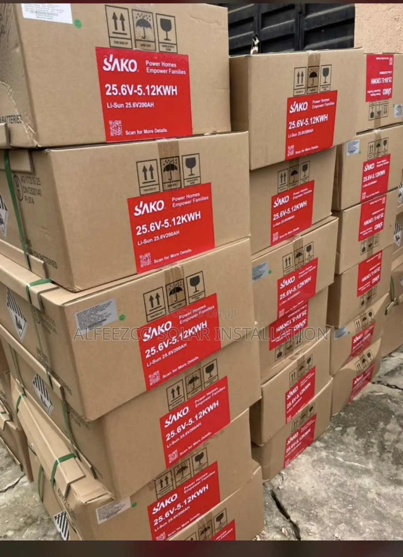 Sako 5kw Lithium Battery Available