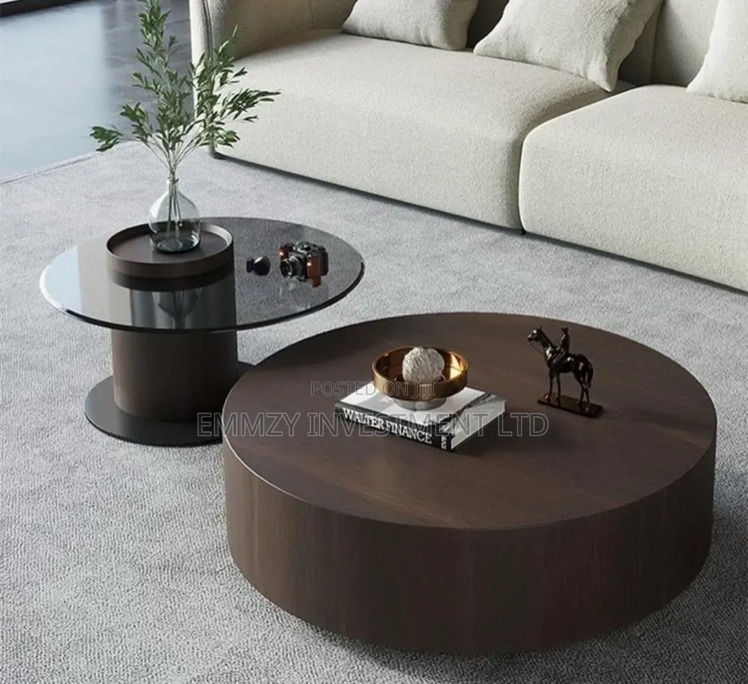 Very Good Luxury Center Table and Side Stool Available