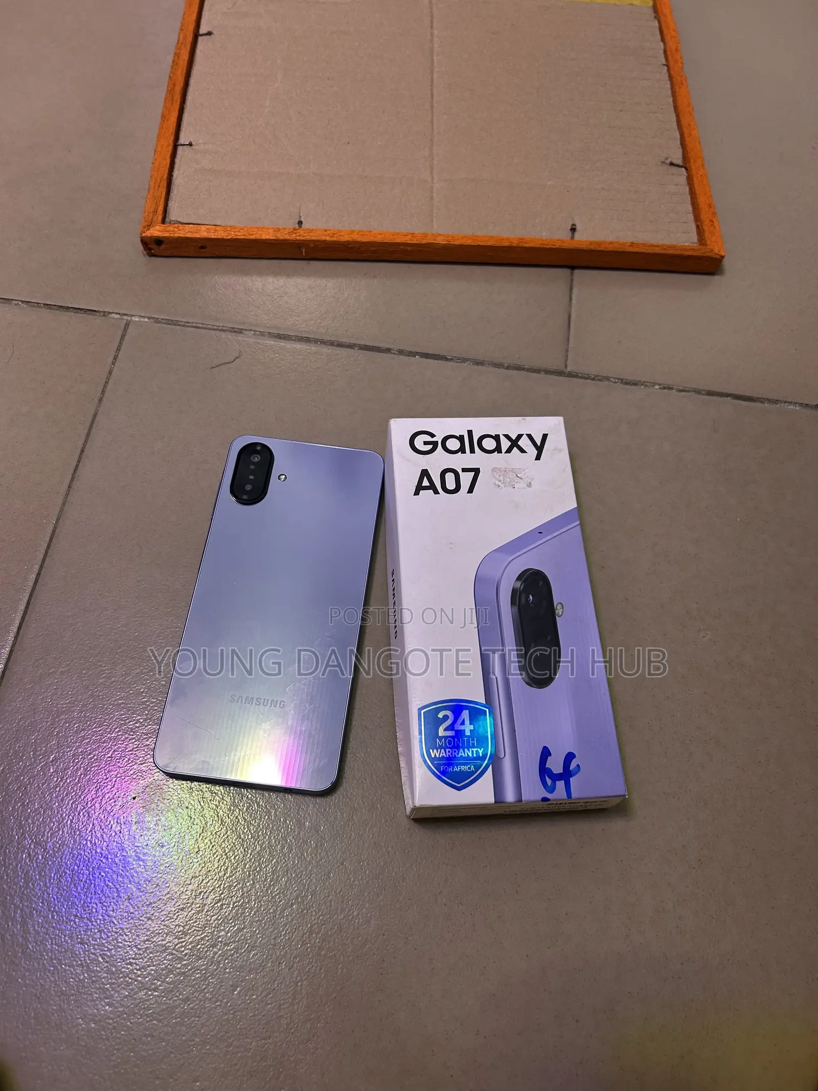 New Samsung Galaxy A07 128 GB Purple