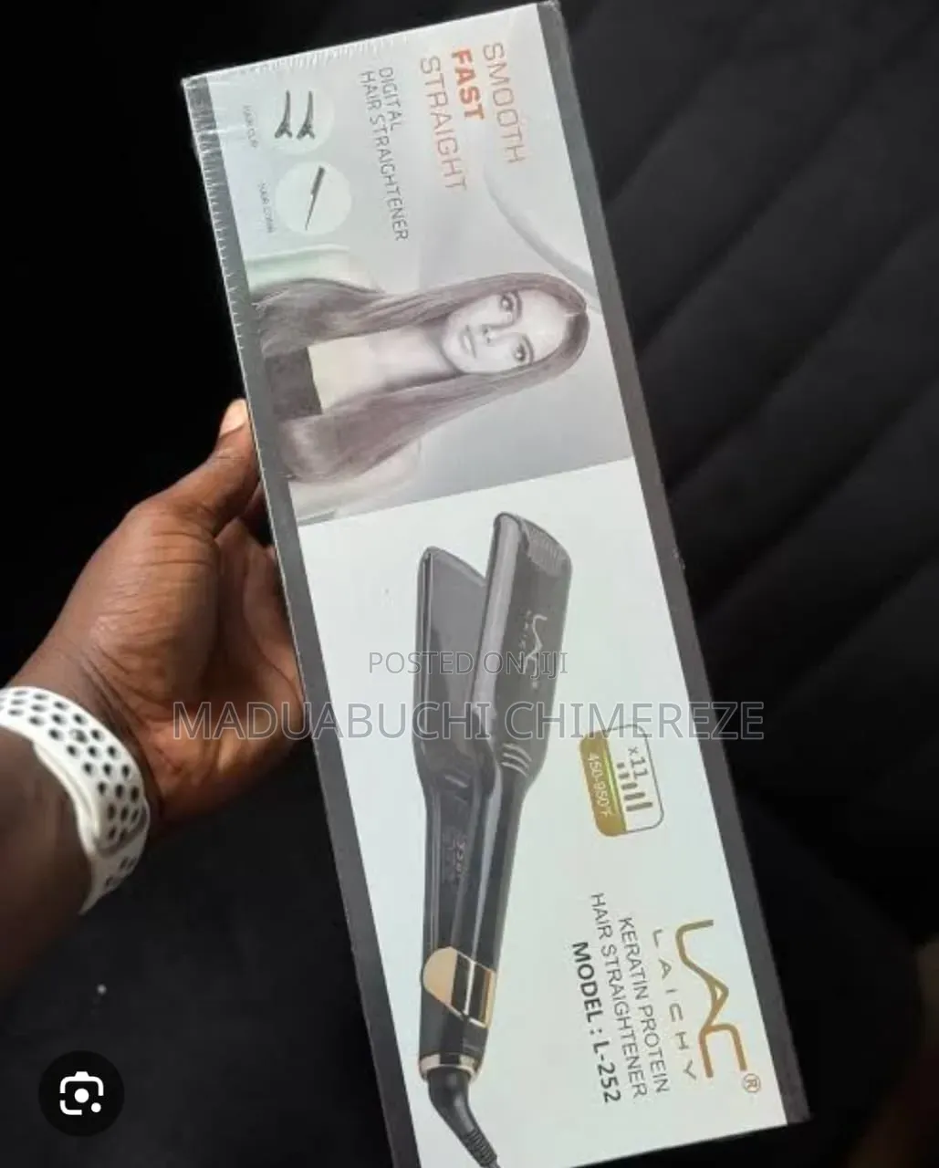 Laichy L-252 Kerat Digital Hair Straightener | Professional Flat Iron