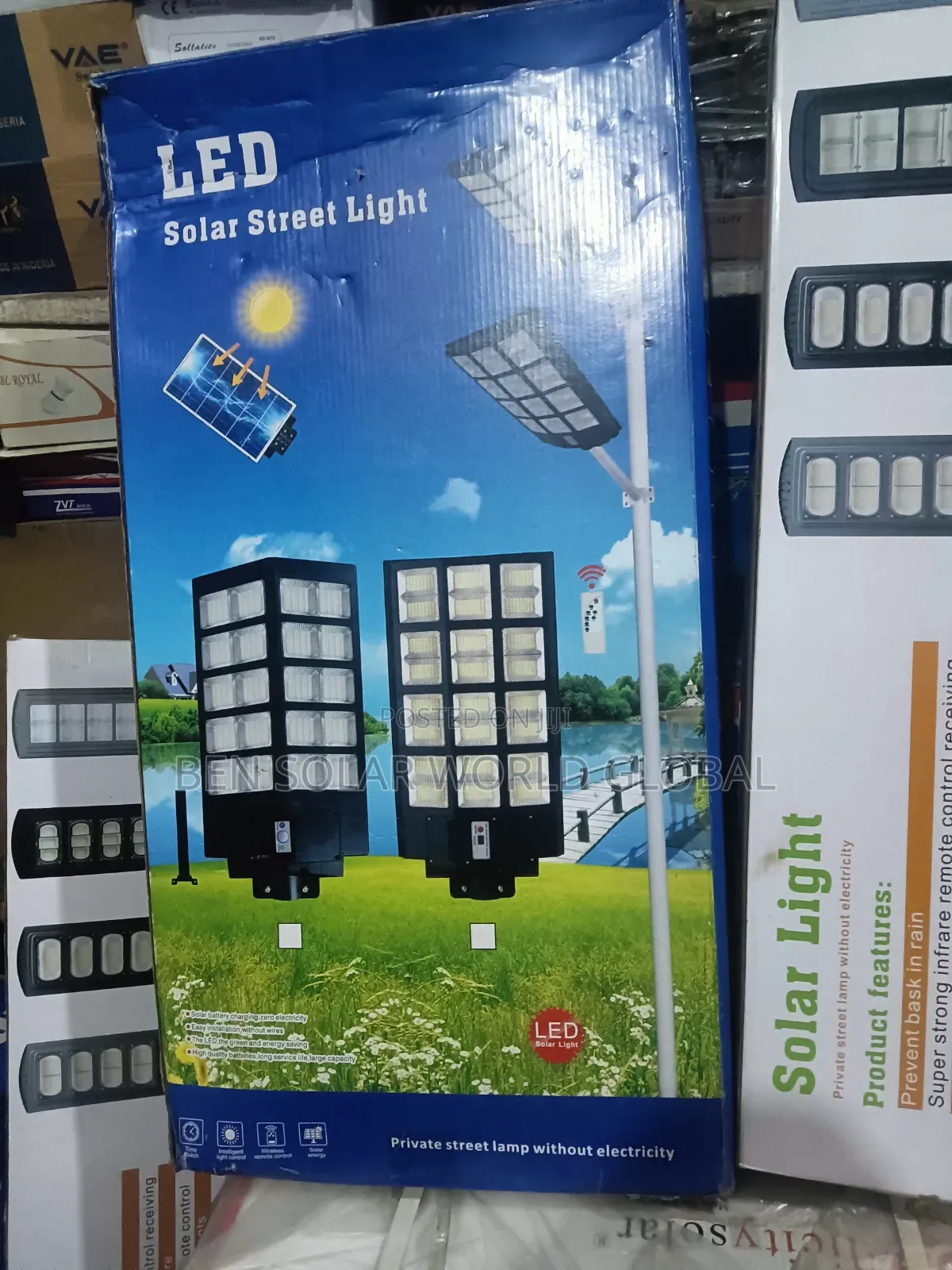 500w Solar Street Light 24 Eyes