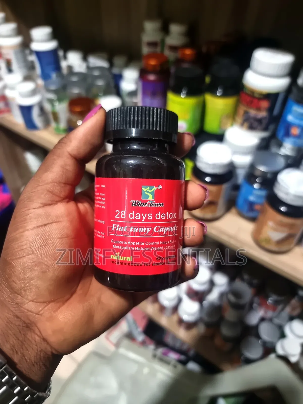 Wins Town 28 Days Detox Flat Tummy Capsule
