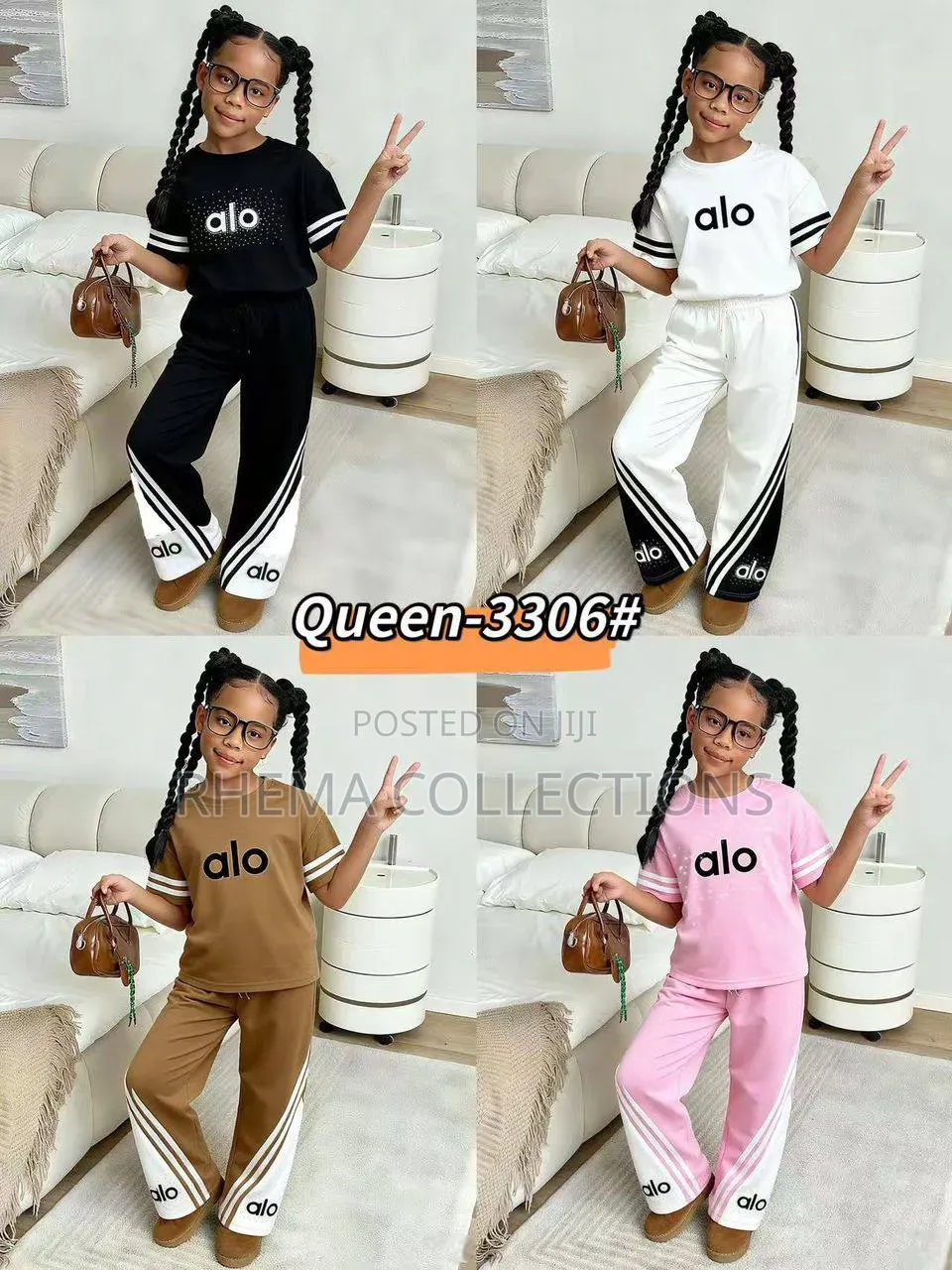 Alo Design Unisex Trendy Comfy Little Fashionista Outfit