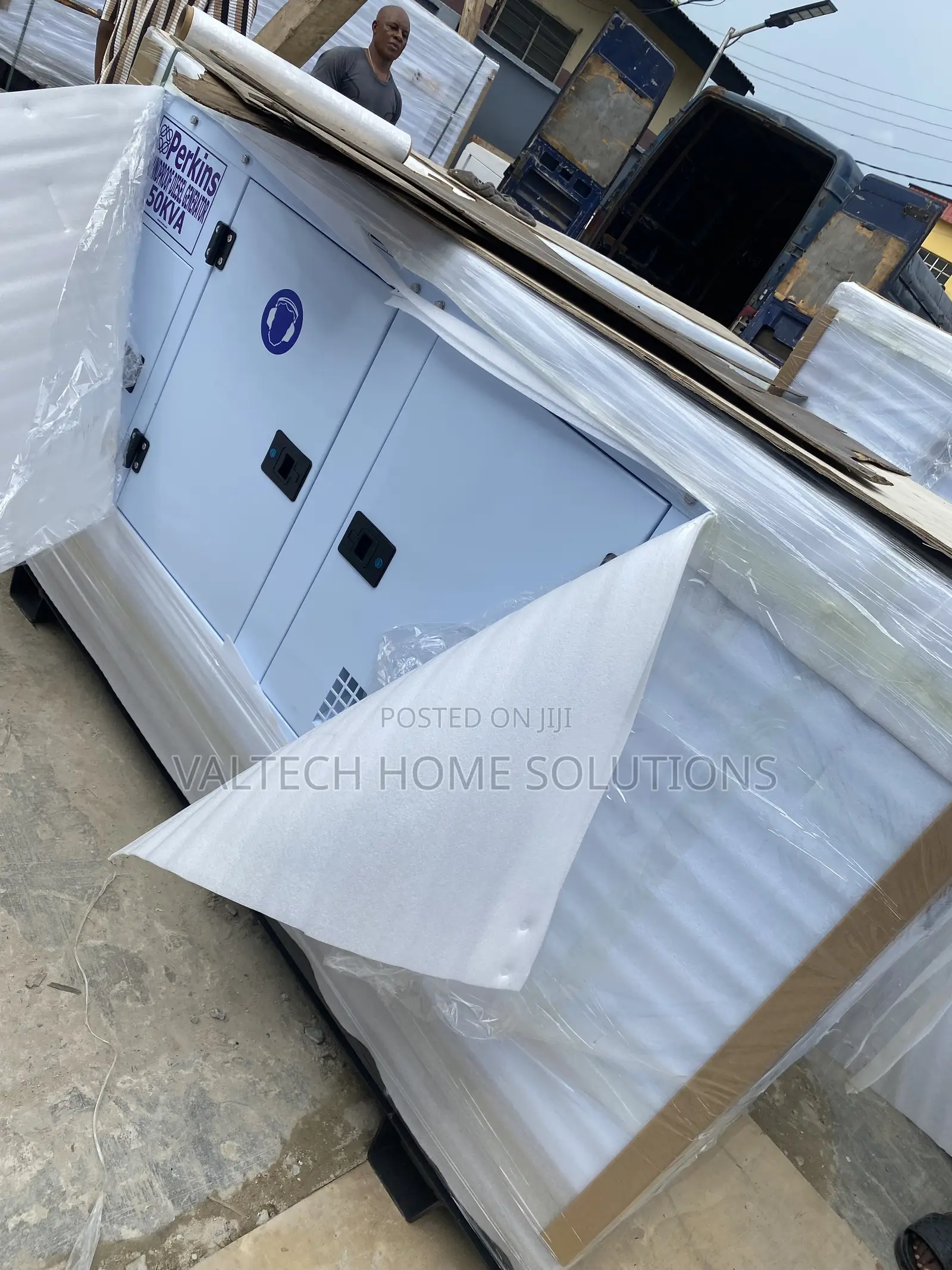 Original 50KVA Perkins Silent Diesel Generator | Heavy-Duty Power