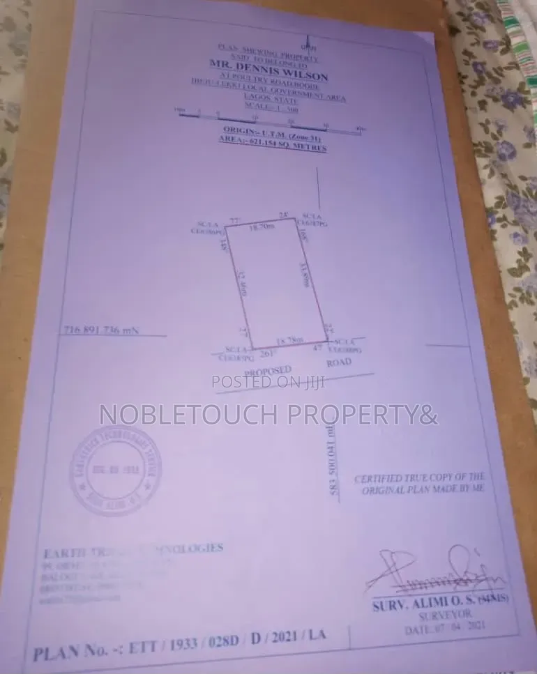Dry Table Half Plot of Land at Ibeju Lekki
