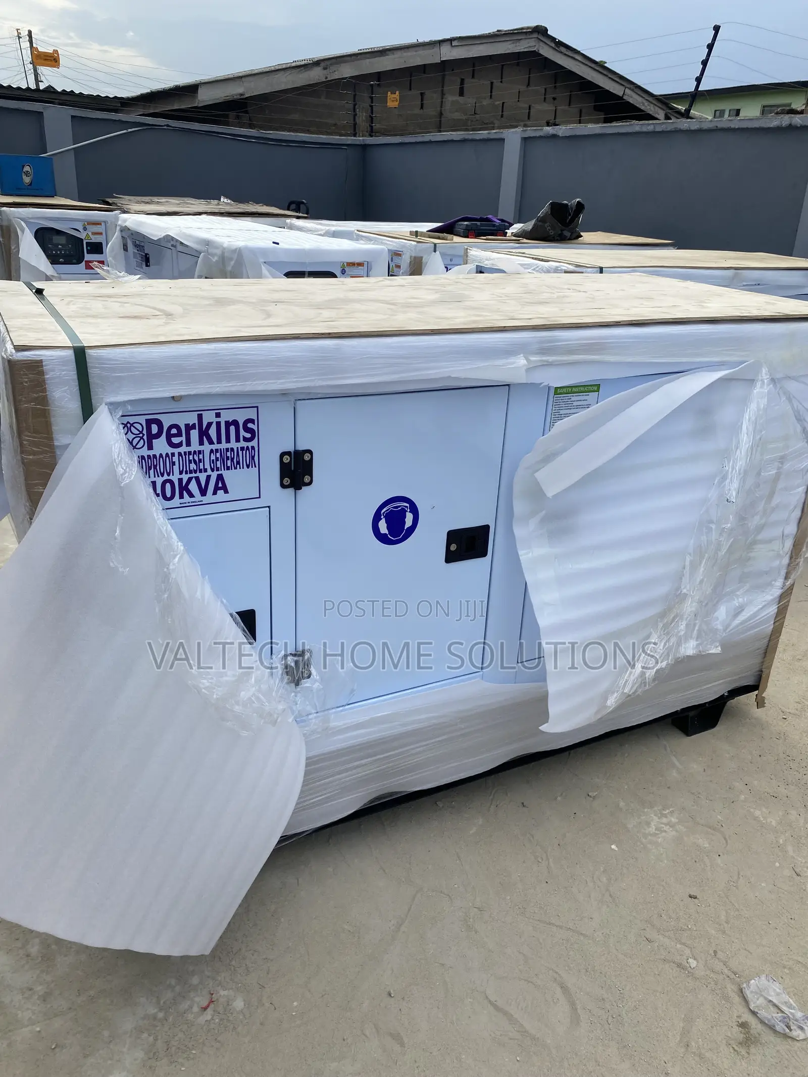 Original 40KVA Perkins Silent Diesel Generator – Heavy Duty Performan