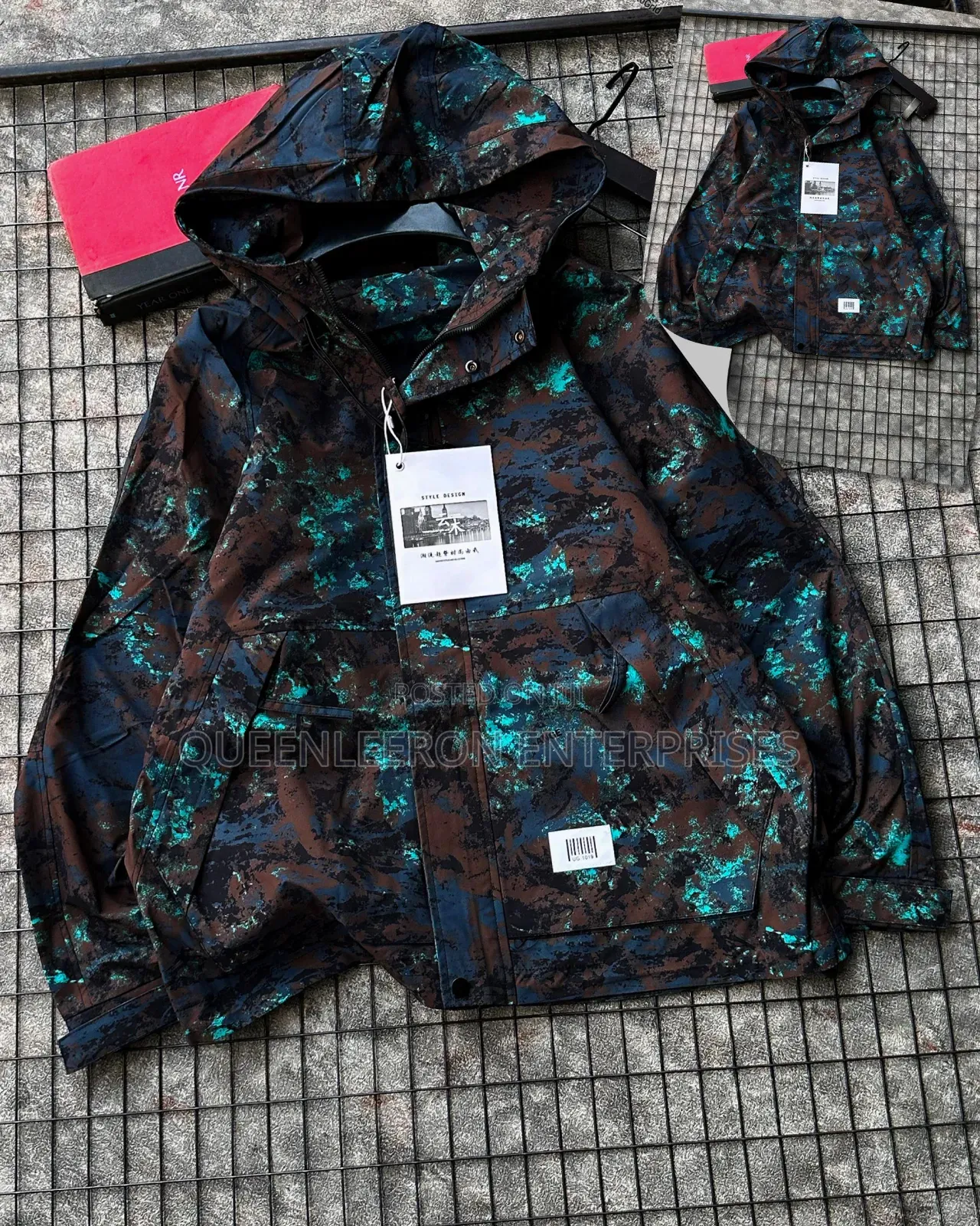 Midnight Camo Utility Jacket