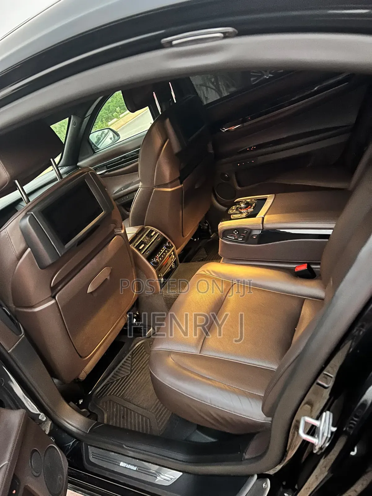 BMW 7 Series 730Li 2012 Black