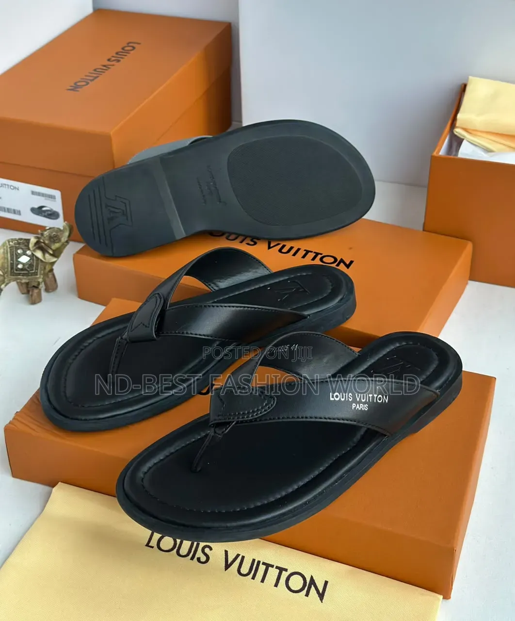 Lious Vitton Simple Slippers