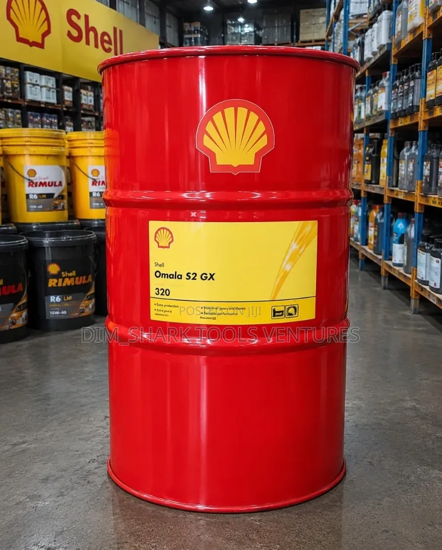 209-Liter Drum of Shell Omala S2 GX 320 High-Industrial Gear