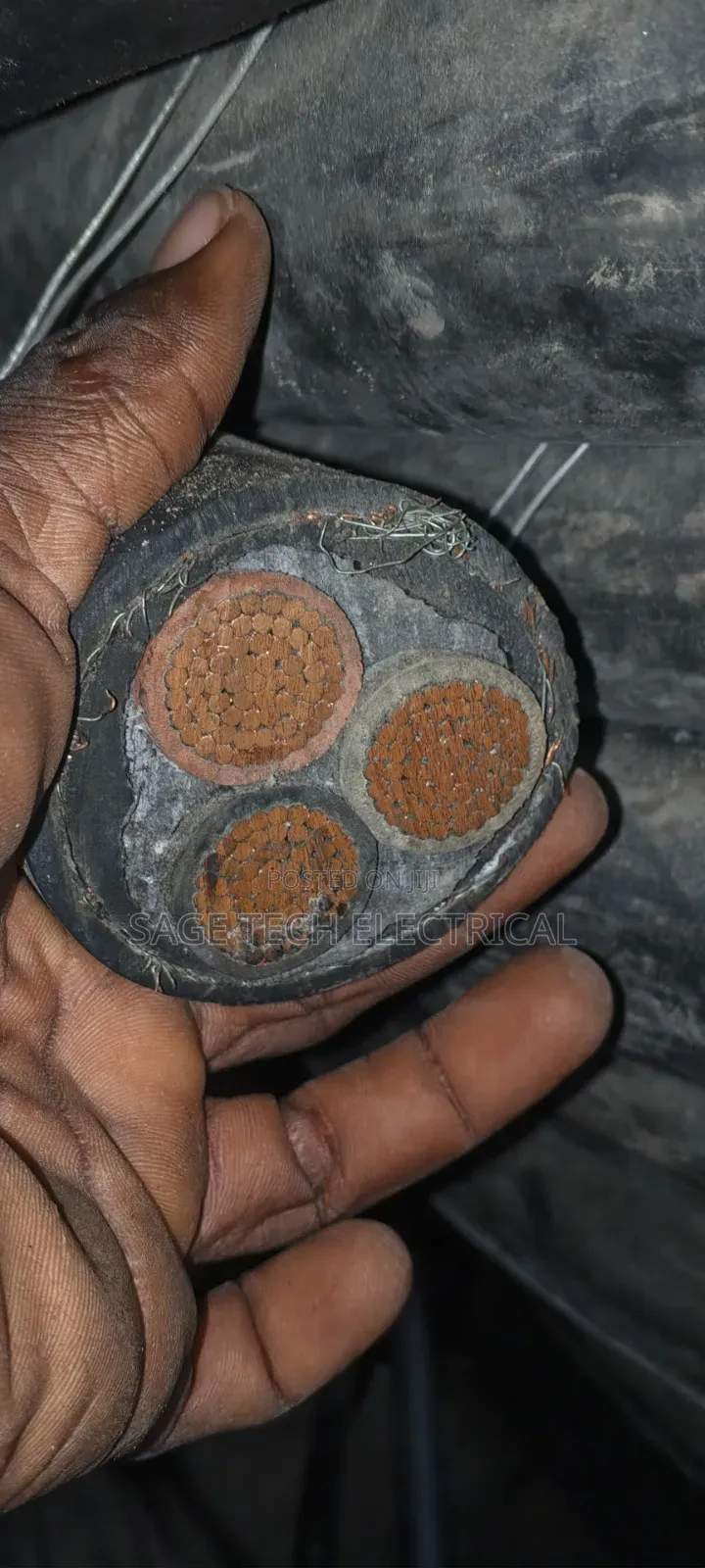 400mm 3core Armoured Cable