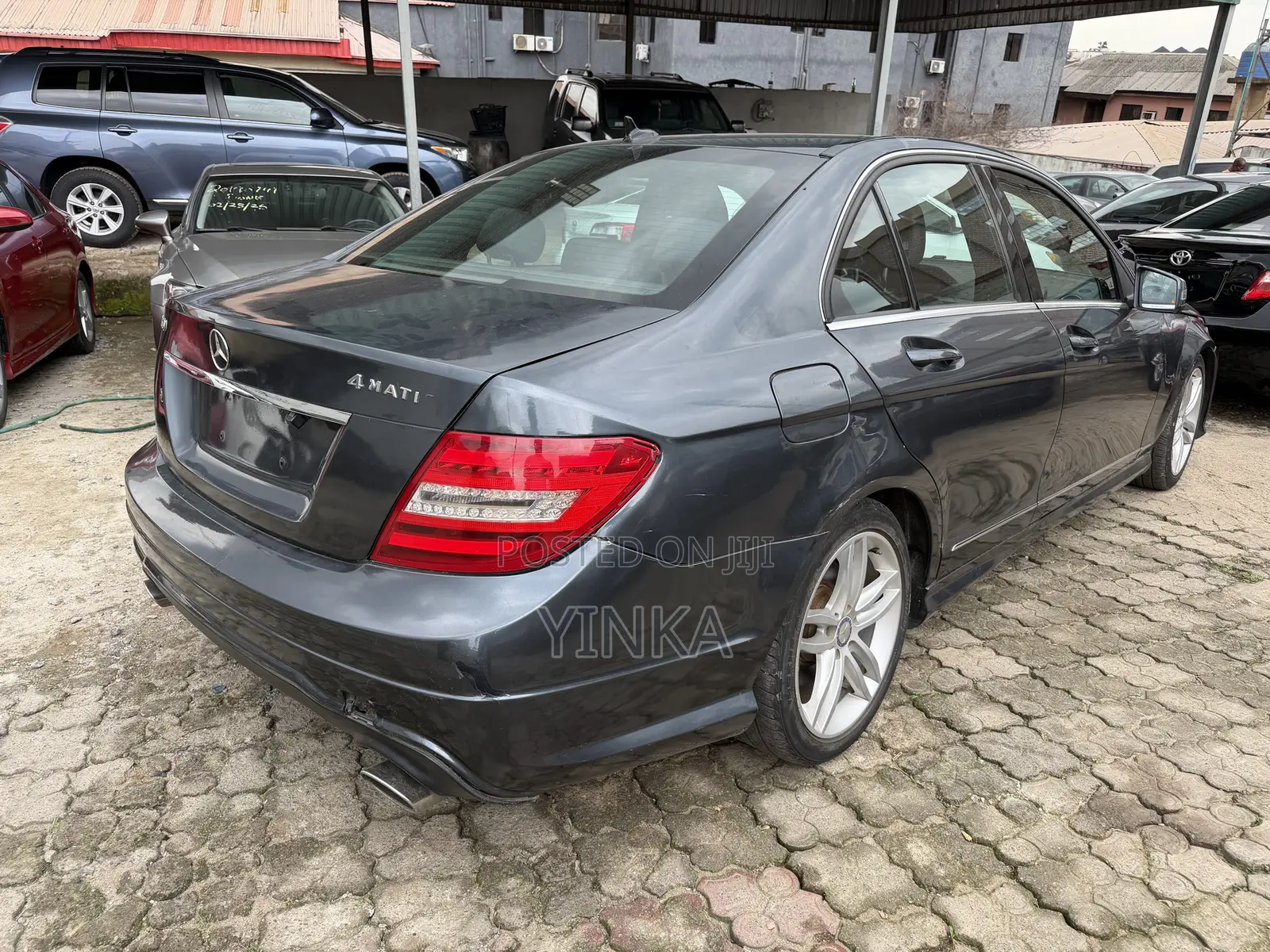Mercedes-Benz C300 Luxury 4Matic Sedan AWD (3.5L 6cyl 7A) 2014 Gray