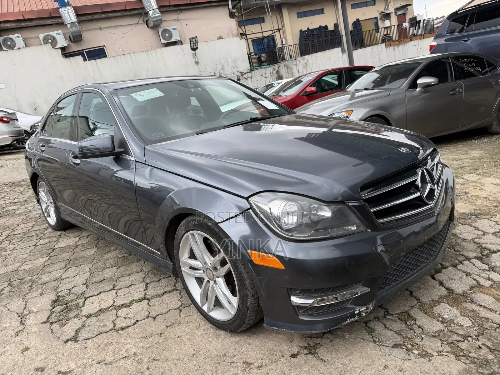 Mercedes-Benz C300 Luxury 4Matic Sedan AWD (3.5L 6cyl 7A) 2014 Gray