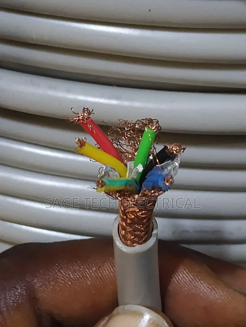 0.5mm 6core Armoured Cable