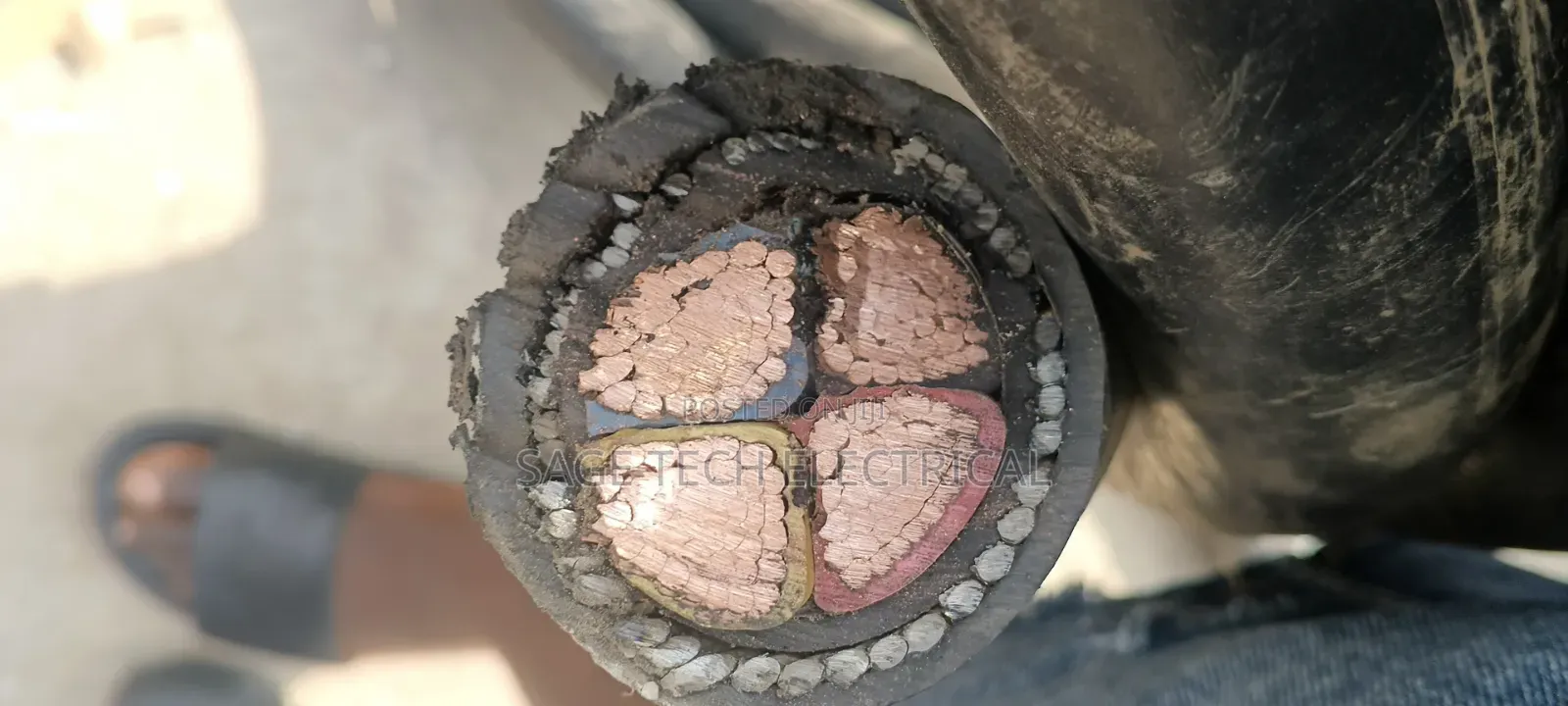 95mm 4core Bicc Armoured Cable PVC Swa Xlpe PVC