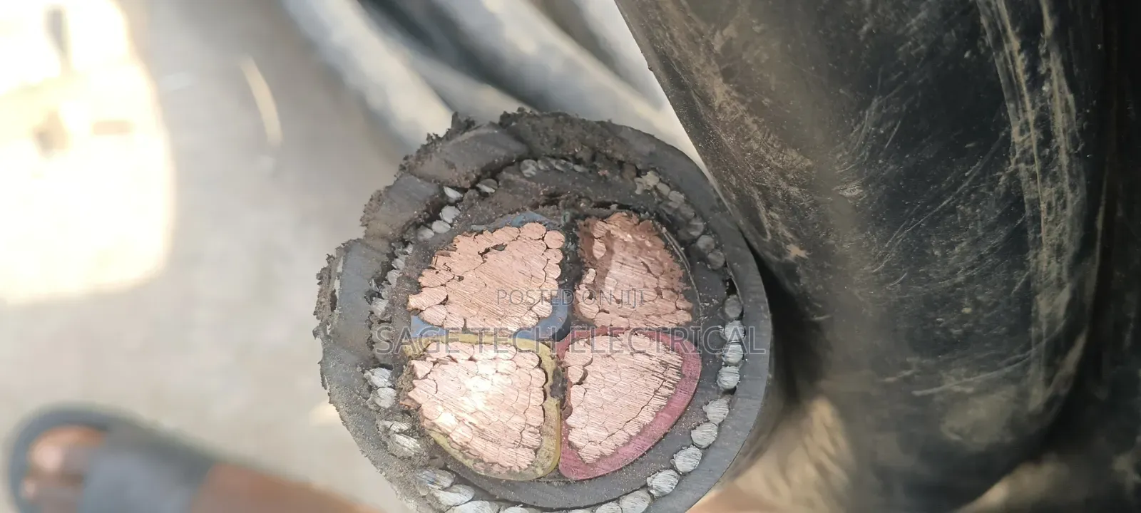 95mm 4core Bicc Armoured Cable PVC Swa Xlpe PVC