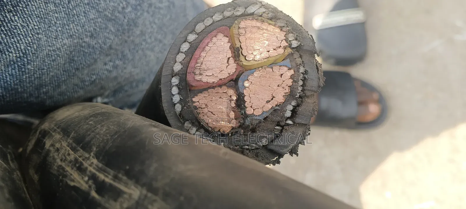 95mm 4core Bicc Armoured Cable PVC Swa Xlpe PVC