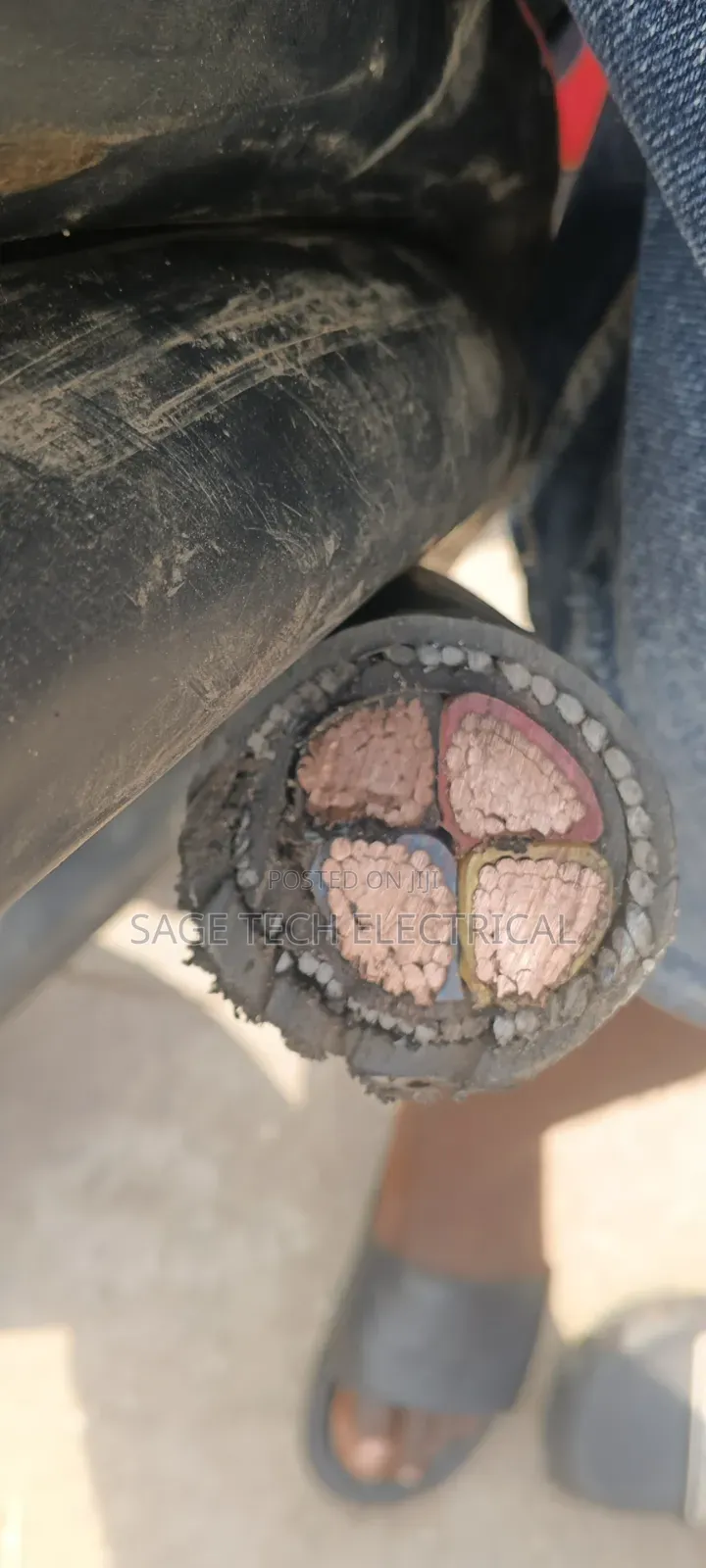 95mm 4core Bicc Armoured Cable PVC Swa Xlpe PVC