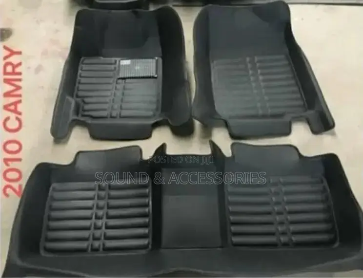 Toyota Camry 2007-2011 Black 3d Customised Floormat