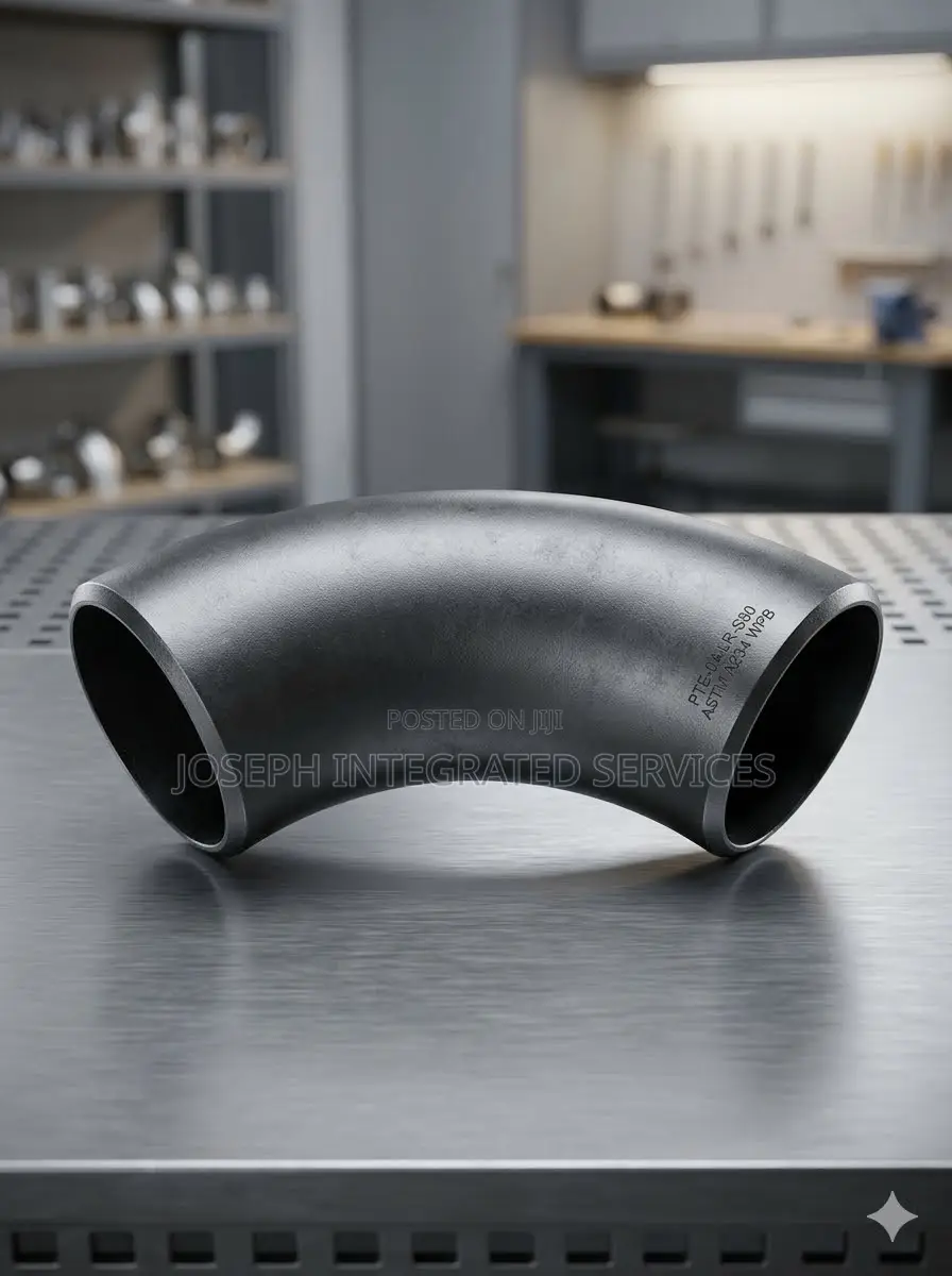 90-Degree Long Radius Butt-Weld Pipe Elbow