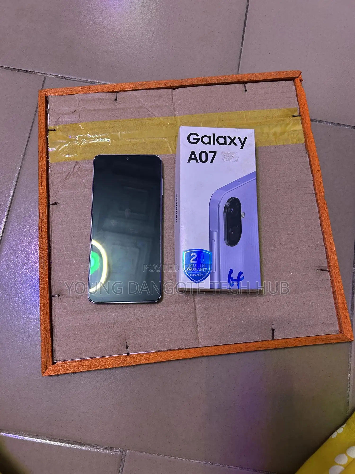 New Samsung Galaxy A07 128 GB Purple