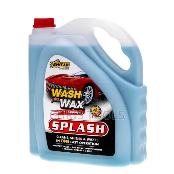 Shield Wash Plus Wax Car Shampoo Splash