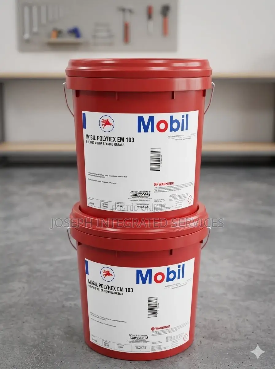 Mobil Polyrex EM 103 Electric Motor Bearing Grease.