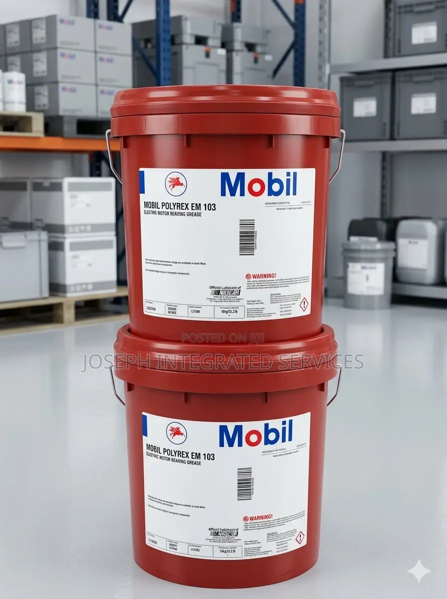 Mobil Polyrex EM 103 Electric Motor Bearing Grease.