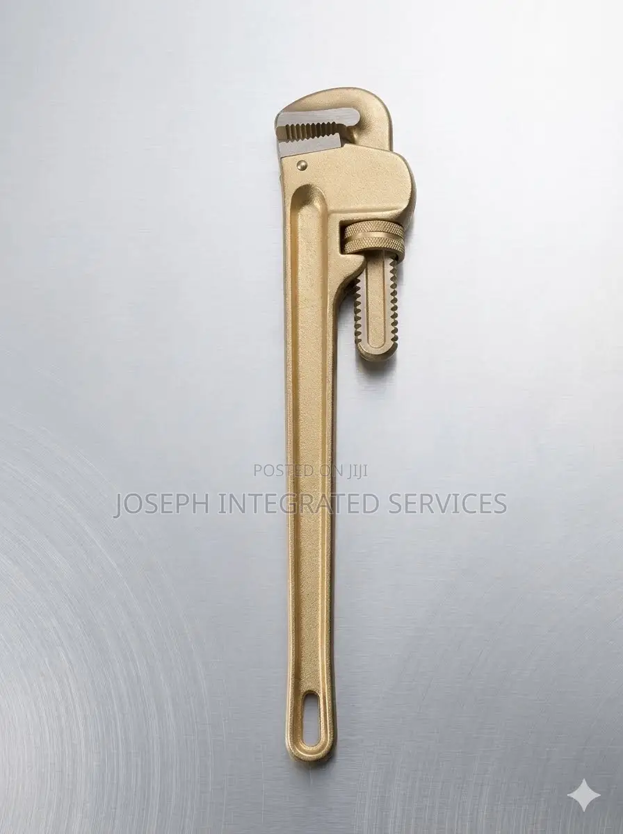 18-Inch Non-Sparking Brass Pipe Wrench