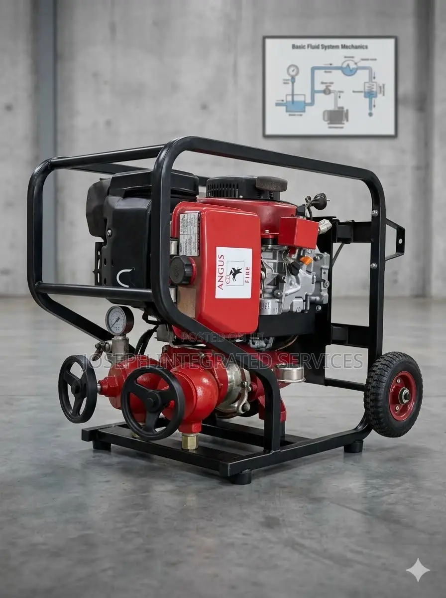 Angus Diesel-Driven Portable Fire Pump