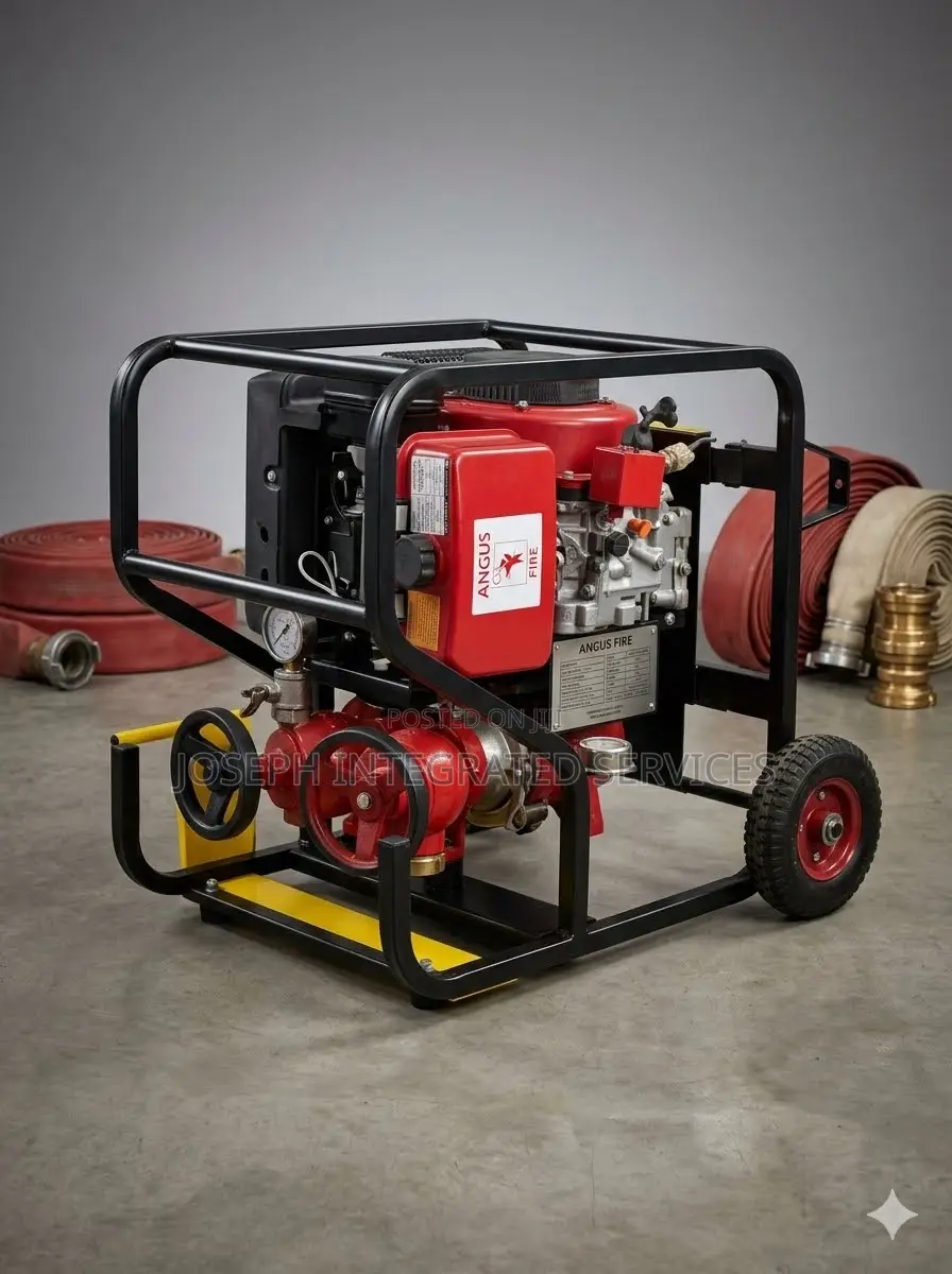Angus Diesel-Driven Portable Fire Pump