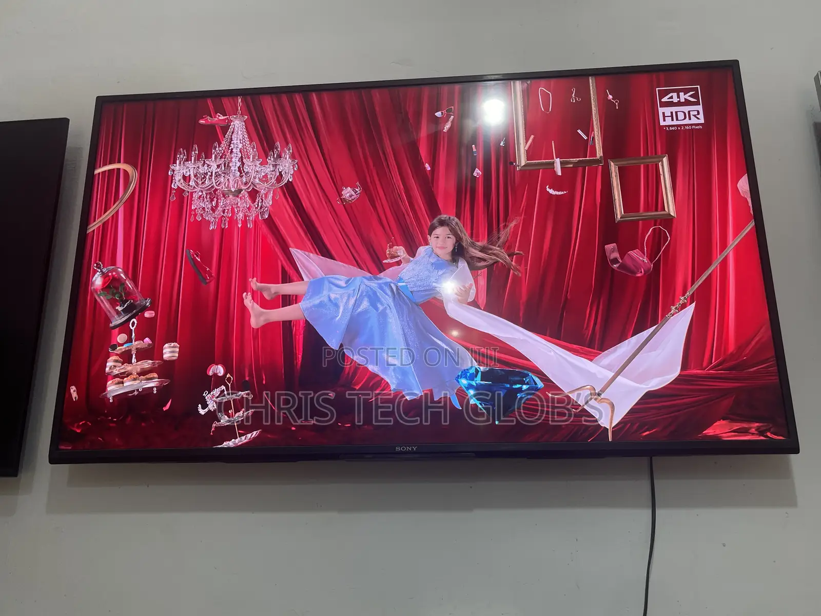 50inches Sony Google TV Real Picture Quality Application Access