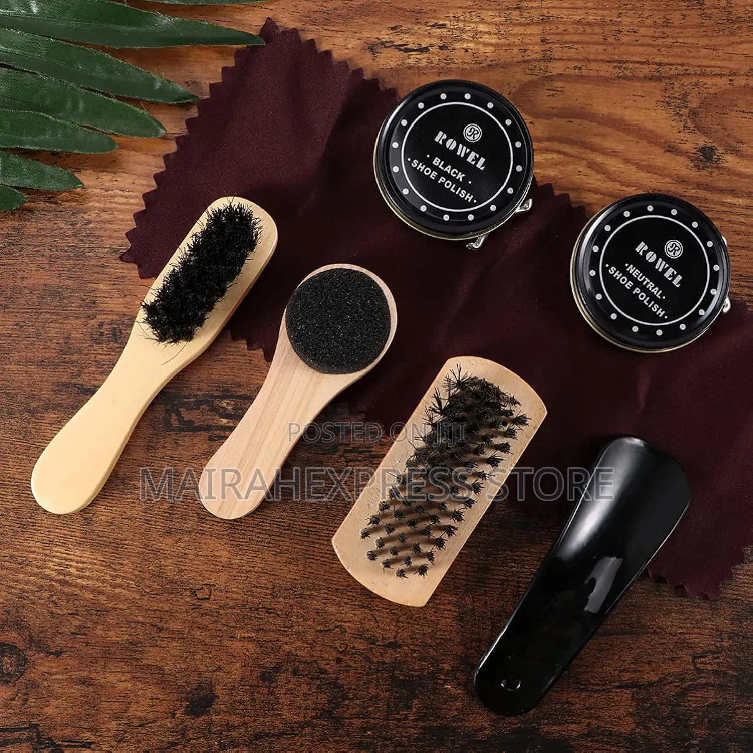 8in1 Leather Shoe Care Accessories Set