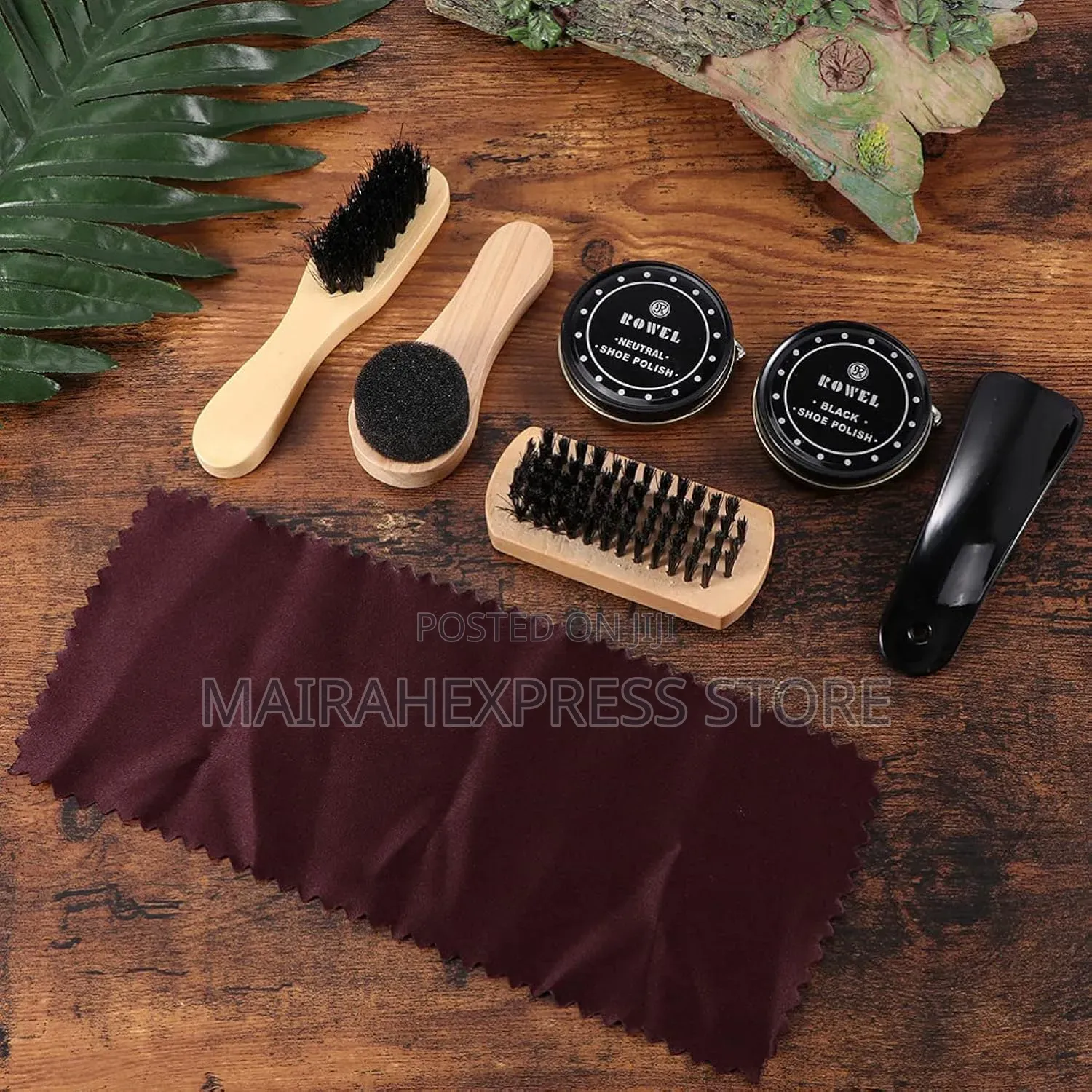 8in1 Leather Shoe Care Accessories Set