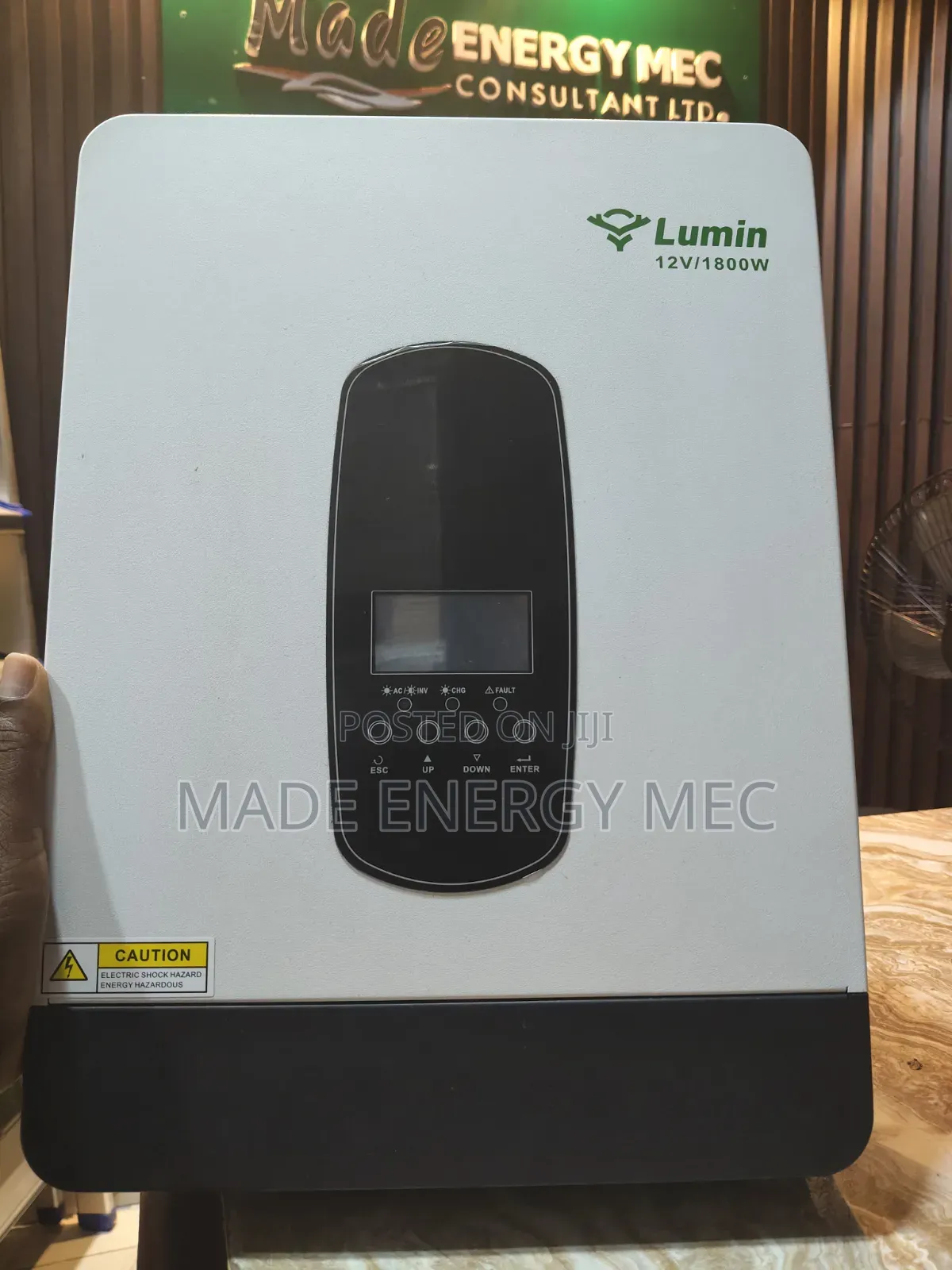 Lumin SP-2200 2.2kva/1800w Hybrid Solar Inverter – 12V MPPT