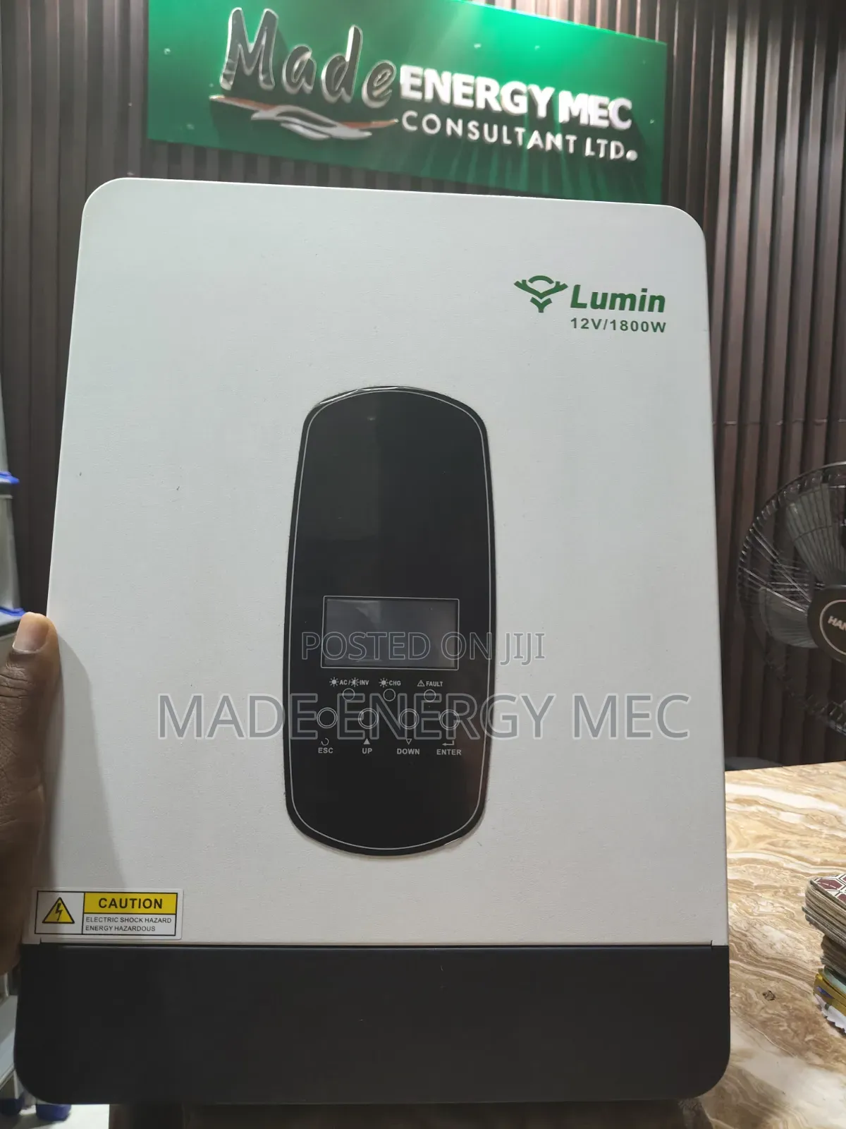 Lumin SP-2200 2.2kva/1800w Hybrid Solar Inverter – 12V MPPT