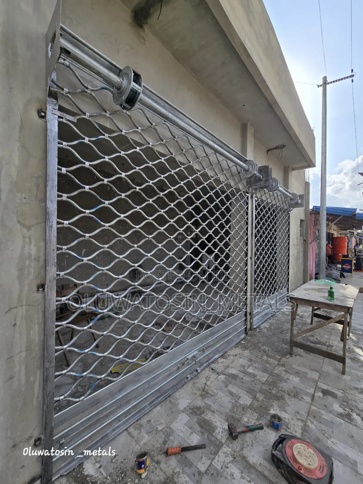 Premium See-Through Roller Shutter Doors Strong Secure Elegant
