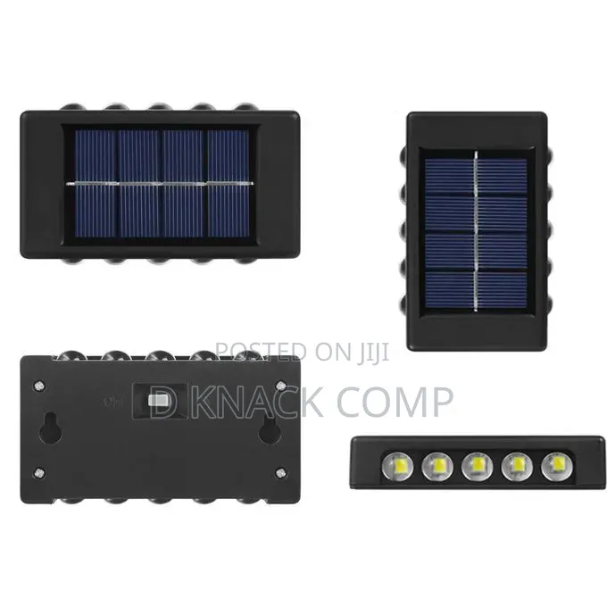 Solar Wall Up Down Glow Atmosphere Light, for Outdoor Decor