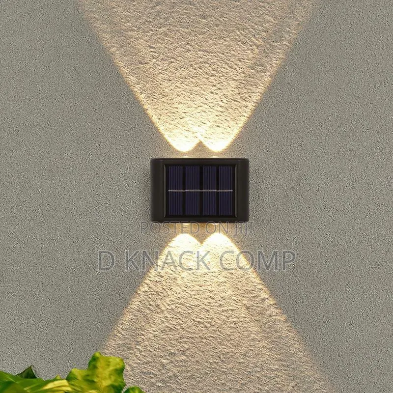 Solar Wall Up Down Glow Atmosphere Light, for Outdoor Decor